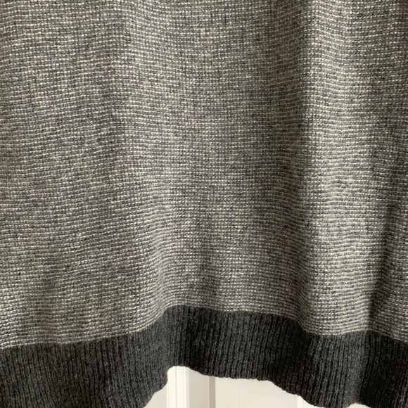 J CREW Grey Lambswool 100% Wool Crewneck Sweater M - Picture 3 of 5